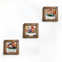 Wallity UKZM065 Pintura Decorativa en MDF con Marco (3 Piezas)